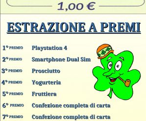 LOTTERIA E RICCHI PREMI domenica 08 Ottobre al Palasuore